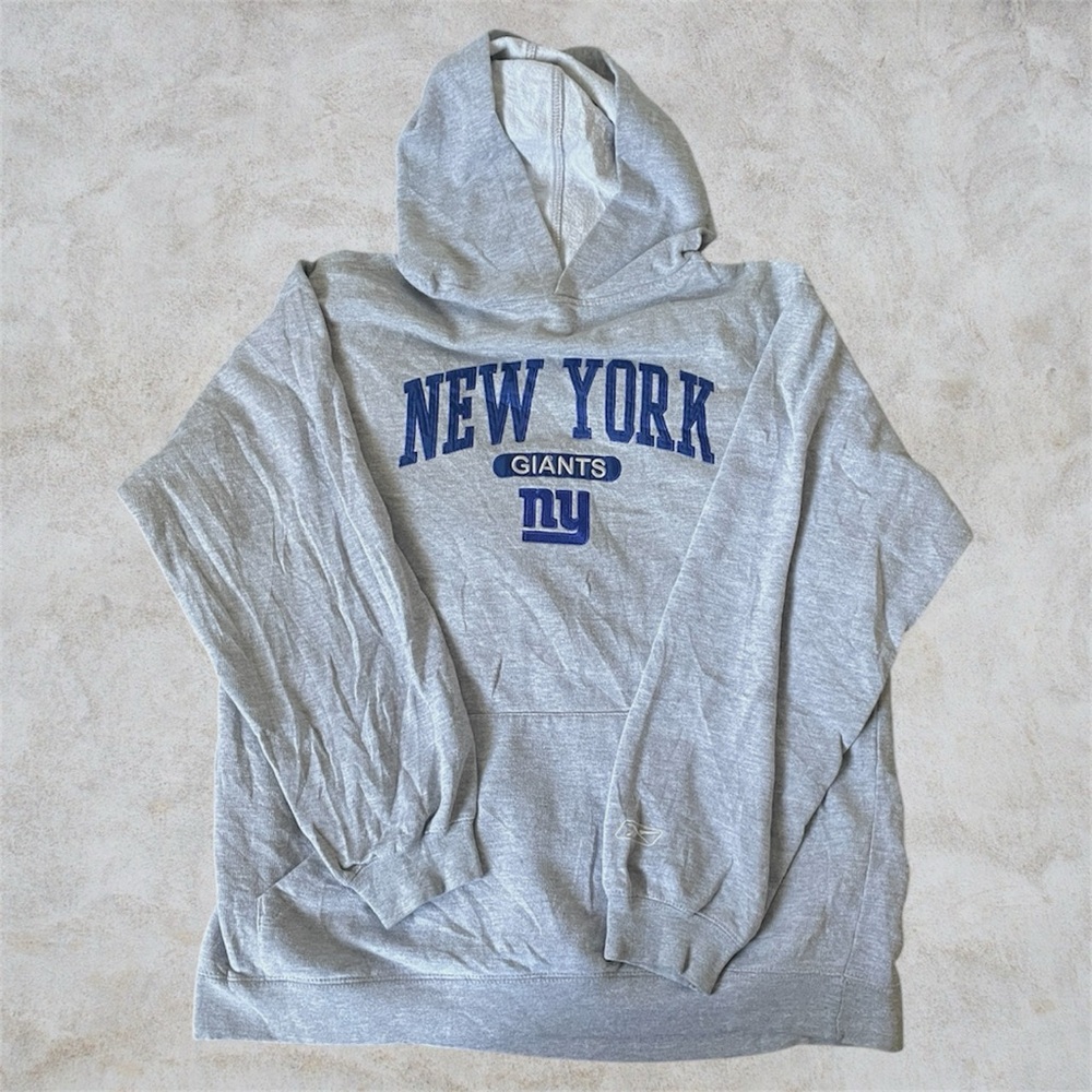 Reebok Gray New York Giants Sweater